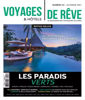 Voyages et Hôtels De Rêve N°53 – Automne 2021