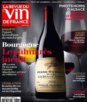 La Revue Du Vin De France N°658 – Mars 2022