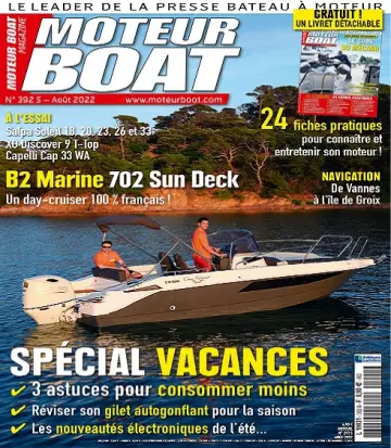 Moteur Boat N°392 – Août 2022
