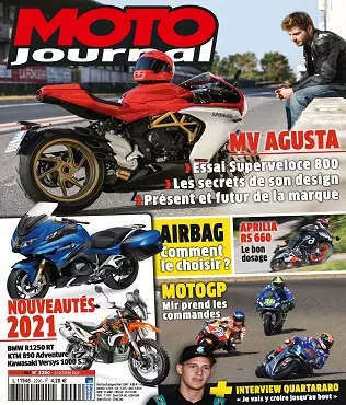 Moto Journal N°2290 Du 22 au 28 Octobre 2020