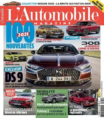 L’Automobile Magazine N°895 – Décembre 2020-Janvier 2021