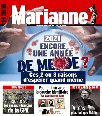 Marianne N°1242 Du 1er Janvier 2021