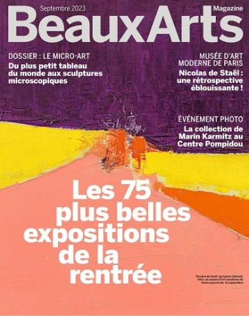 Beaux Arts Magazine N°470 – Septembre 2023