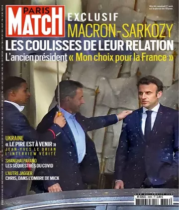 Paris Match N°3806 Du 14 au 20 Avril 2022