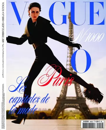 Vogue Paris N°1000 – Septembre 2019
