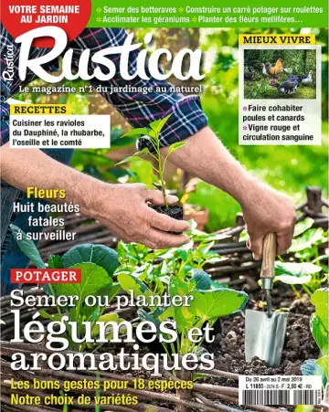 Rustica N°2574 Du 26 Avril au 2 Mai 2019
