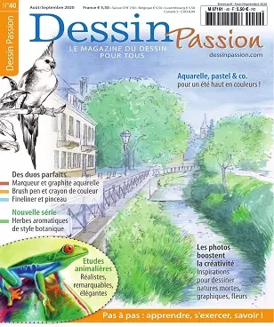 Dessin Passion N°40 – Août-Septembre 2020