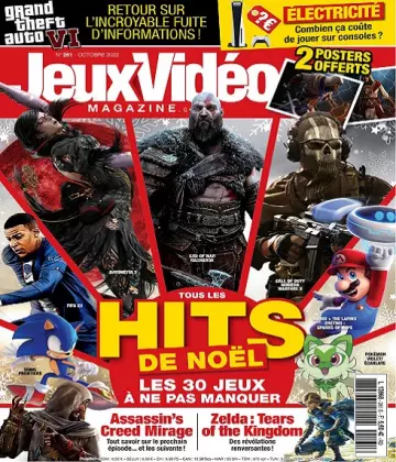 Jeux Vidéo Magazine N°261 – Octobre 2022