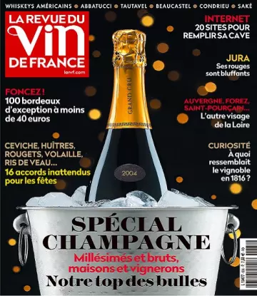 La Revue Du Vin De France N°666 – Décembre 2022-Janvier 2023