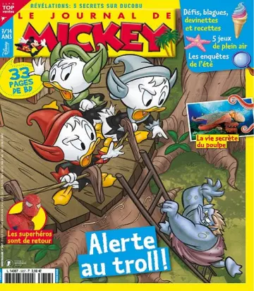 Le Journal De Mickey N°3657 Du 20 Juillet 2022