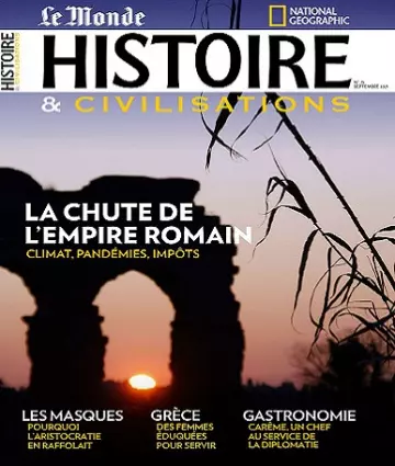 Le Monde Histoire et Civilisations N°75 – Septembre 2021