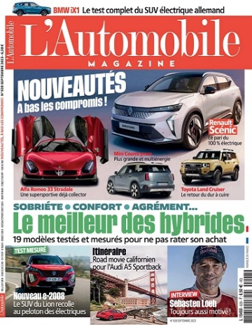 L’Automobile Magazine N°928 – Septembre 2023