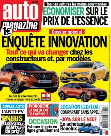 Auto Magazine N°21 – Octobre-Novembre 2019