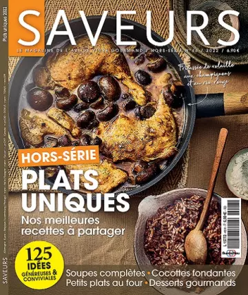 Saveurs Hors Série N°46 – Plats Uniques 2022
