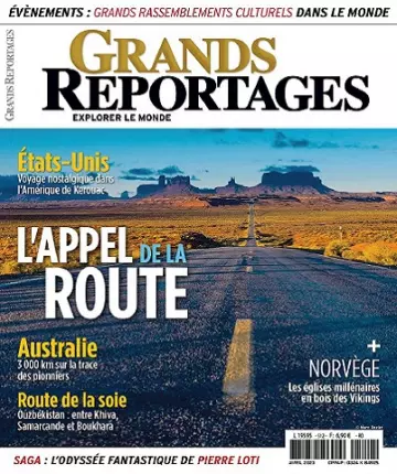 Grands Reportages N°512 – Avril 2023