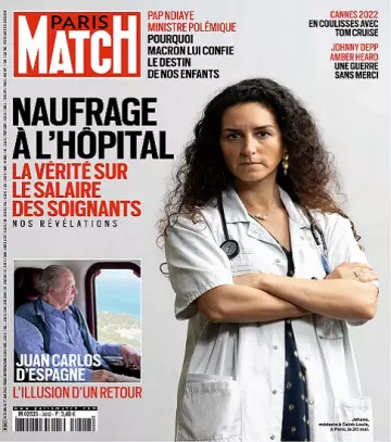 Paris Match N°3812 Du 25 Mai 2022