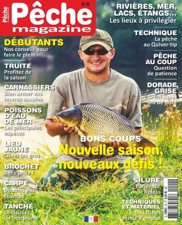 Pêche Magazine N°20 – Août-Octobre 2019