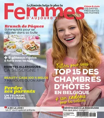 Femmes D’Aujourd’hui N°12 Du 25 Mars 2021