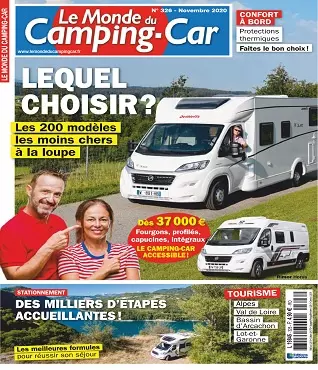 Le Monde Du Camping-Car N°326 – Novembre 2020